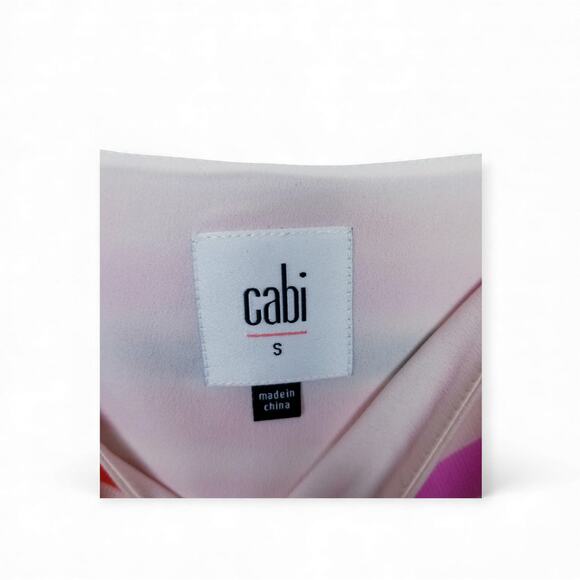 CAbi #3448 London Calling Banded Camisole Blouse - Size Small - Picture 7 of 8